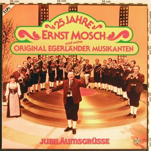 Mosch,Ernst & seine Orig.Egerländer: Jubilumsgrüsse, Foc, Telefunken(6.28539 DP), D, 1981 - 2LP - Y3179 - 9,00 Euro