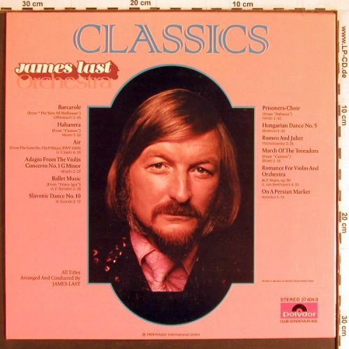 Last,James: Classics - Club Sonderauflage, Polydor(27 404-3), D, 1969 - LP - Y3270 - 9,00 Euro