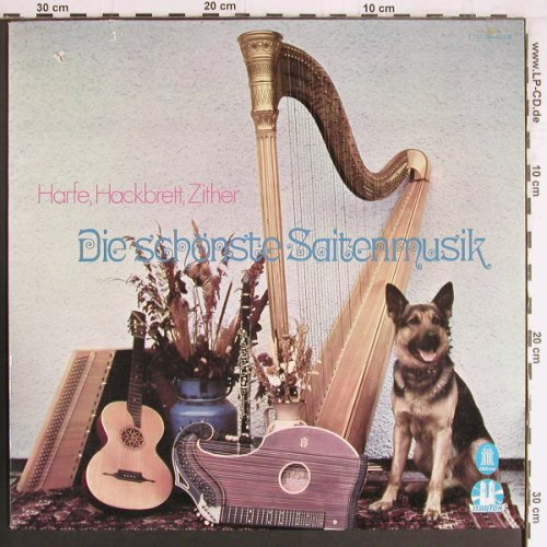 V.A.Die schönste Saitenmusik: Harfe,Hackbrett,Zither,Alfons Bauer, Emi Odeon(1 C 054-42 126), D, co, 1974 - LP - Y3447 - 9,00 Euro