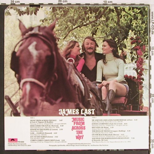 Last,James: Music From Across The Way, Polydor(PD 5505), US, co, 1972 - LP - Y3575 - 12,50 Euro