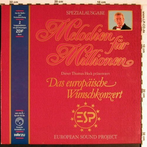 V.A.Melodien für Millionen: Spezialausgabe, Tom Parker, 27 Tr., Ariola(303 632), D, 1989 - 2LP - Y3647 - 6,00 Euro