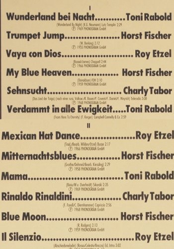 V.A.Trumpet-Hits: Toni Rabold, H.Fischer...Roy Etzel, Fontana, Musterplatte(6434 271), D, 12Tr.,  - LP - Y4170 - 6,00 Euro