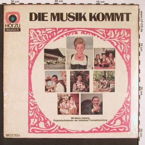 V.A.Die Musik kommt - Maria Hellwig: Origin.Aufn.d.beliebten Fernsehs., HörZu Diskothek 10(SHZEL 722), D,FS-NEW, 1974 - LP - Y419 - 9,00 Euro