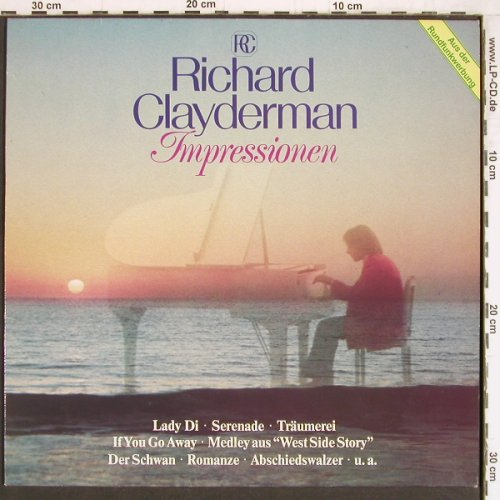 Clayderman,Richard: Impressionen, Club-Ed., Teldec(29 522 0), D, 1982 - LP - Y4304 - 5,00 Euro