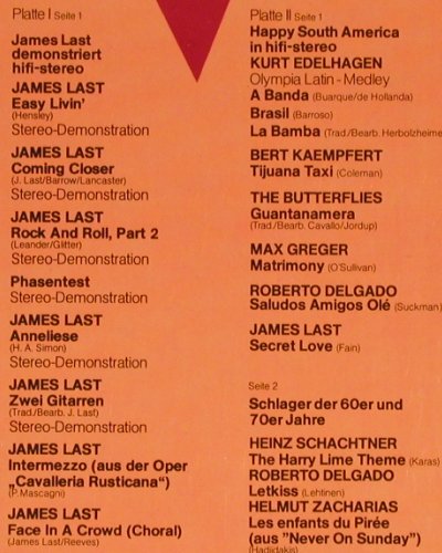 V.A.hifi-stereo-Festival: X4, James Last,Greger, V.A., Foc, Polydor(2630 062), D,  - 2LP - Y4490 - 7,50 Euro