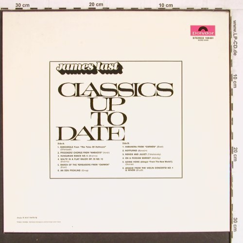 Last,James: Classics Up To Date, Polydor(184 061), D, 1966 - LP - Y4561 - 6,00 Euro