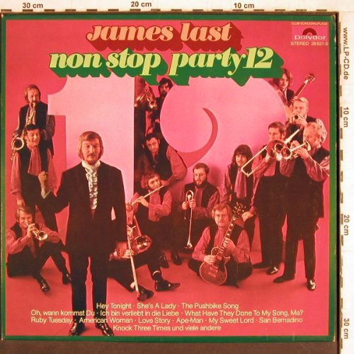 Last,James: Non Stop Party 12, Polydor Club-Ed.(28 631-0), D, 1971 - LP - Y4618 - 6,00 Euro