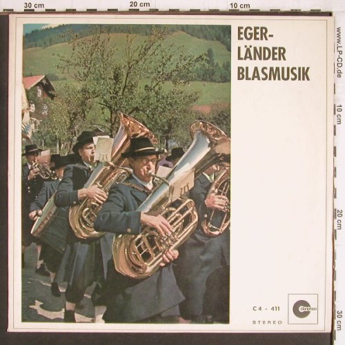 Eder,Toni & seine Musikanten: Egerländer Blasmusik, Clariphon(C4-411), D,  - LP - Y4774 - 6,00 Euro