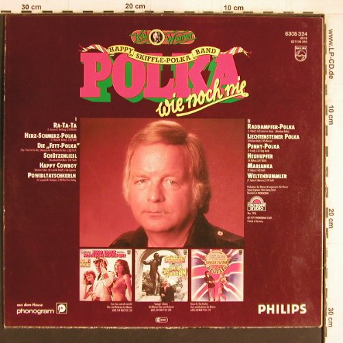 Warner,Kai-Happy Skiffle-Polka Band: Polka wie noch nie, Philips(6305 324), D, 1977 - LP - Y5252 - 6,00 Euro