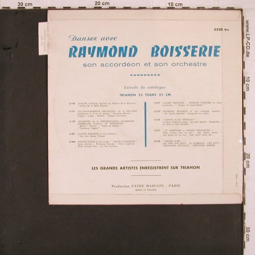 Boisserie,Raymond: 24 Succes Musette, Trianon(5320 trs), F,  - 10inch - Y5468 - 6,00 Euro