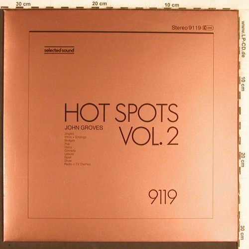 Groves,John: Hot Spot-Jingles,Intros+Endings...., Selected Sound(9119), D,Vol.2, 1985 - LP - Y5524 - 5,00 Euro