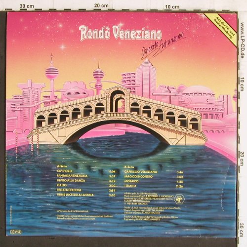 Rondo Veneziano: Concerto Futurissimo, Baby(TG 1523), D, 1984 - LP - Y5822 - 6,00 Euro