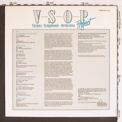 VSOP: Vienna Symphonic Orchester Project, Transmedia/Dino(DNLP 1143), P, 1987 - LP - Y5980 - 5,00 Euro