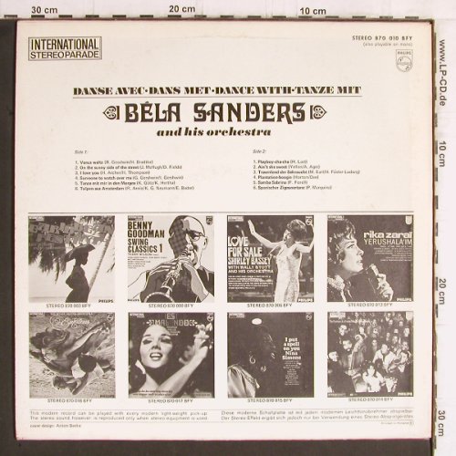 Sanders,Bela & Orch.: Dance with, Philips(870 010 BFY), NL, 1968 - LP - Y6096 - 7,50 Euro