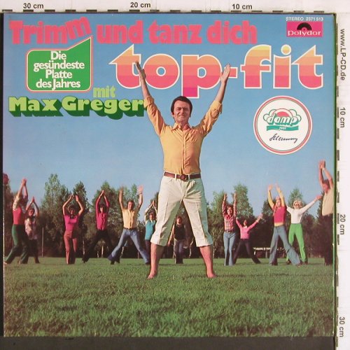 Greger,Max: Trimm und Tanz dich fit, Foc, Polydor(2371 513), D, 1973 - LP - Y6098 - 6,00 Euro