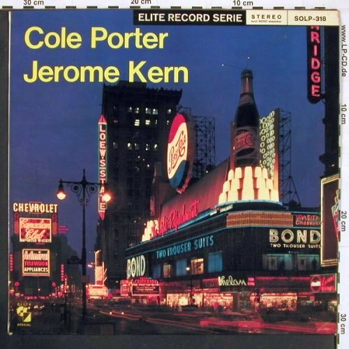 New Pacific Orchestra:&nbsp;Cole Porter / Jerome Kern, Elite (SOLP-318), CH Typ:&nbsp;LP Best.-Nr.:&nbsp;Y61 Preis:&nbsp; 6,00 Euro