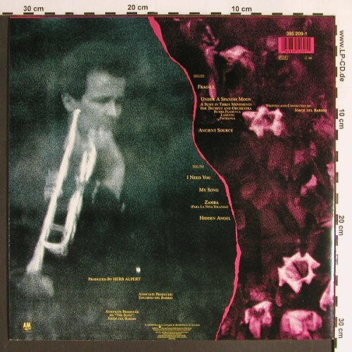 Alpert,Herb: Under A Spanish Moon, AM(395 209-1), D, 1988 - LP - Y6378 - 6,00 Euro