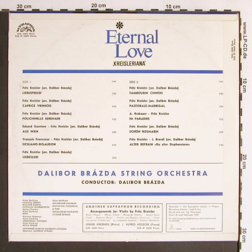 Brazda,Dalibor - Magic Strings: Eternal Love - Kreisleriana, Supraphon(SUA ST 50899), CZ, 1968 - LP - Y6545 - 9,00 Euro