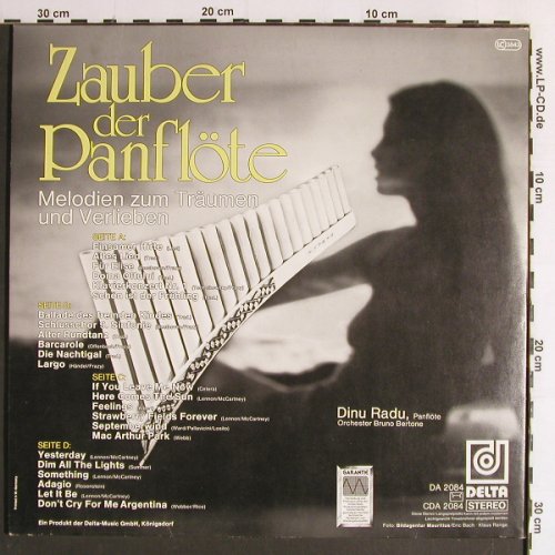 Radu,Dinu - Orchester Bruno Bertone: Zauber der Panflöte, Foc, Delta(DA 2084), D,  - 2LP - Y6638 - 5,00 Euro