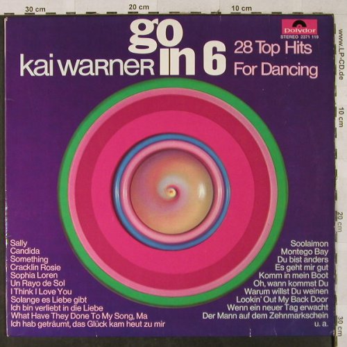 Warner,Kai mit Chor und Orch.: Go In 6, Polydor(2371 119), D, 1971 - LP - Y6845 - 6,00 Euro