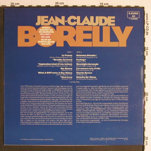 Borelly,Jean-Claude: Same, Telefunken(6.22453 AO), D, 1976 - LP - Y6857 - 5,00 Euro