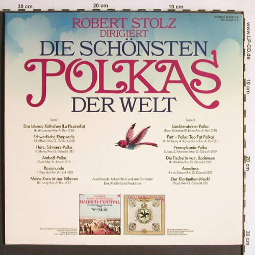 Stolz,Robert: Die schönsten Polkas der Welt, BASF(20 22411-2), D, 1975 - LP - Y6859 - 5,00 Euro