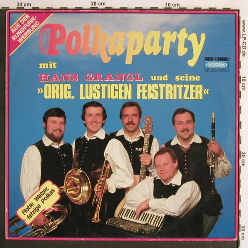 Grangl,Hans & Lustigen Feistritzer: Polkaparty, m /vg+, Koch(0120 630), D, 1982 - LP - Y7167 - 4,00 Euro