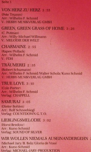 Scholz,Walter: Melodien die von Herzen kommen, Intercord(INT 165.006), D, 1989 - LP - Y7194 - 6,00 Euro