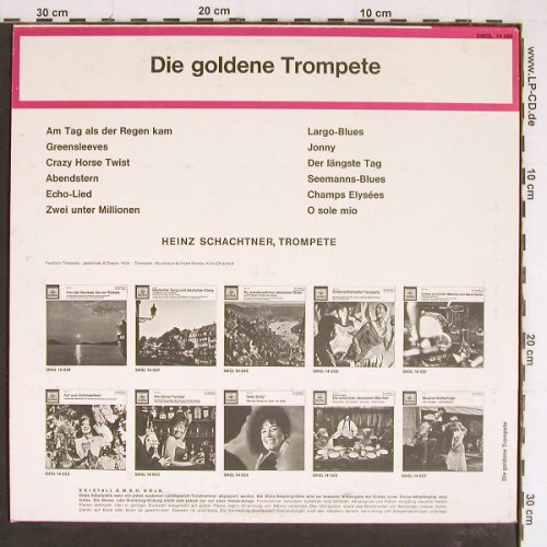 Schachtner,Heinz: Die goldene Trompete, Gloria(SMGL 14 080), D,  - LP - Y7431 - 5,00 Euro