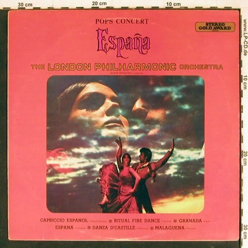 Royal Philharmonic Orchestra: Espana, Cond.Joseph Primavera, Stereo Gold Award(MER 307), UK,vg+/m-, 1970 - LP - Y7647 - 6,00 Euro