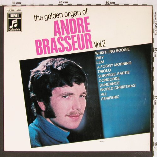 Brasseur,Andre: The Golden Organ Of-Vol.2, EMI/Columbia(C 062-10 509), D, 1971 - LP - Y7681 - 7,50 Euro