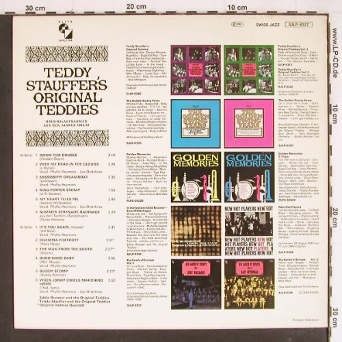 Stauffer's Orig.Teddies,Teddy: Vol.4 - Orig.Rec.Made in 1940/41, Swiss Jazz(SJLP-6327), CH,  - LP - Y7742 - 7,50 Euro