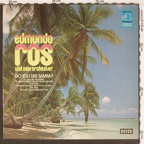 Ros,Edmundo und sein Orchester: Do You Like Samba, Decca,Warenprobe(6.22101 AS), D, 1974 - LP - Y7753 - 6,00 Euro