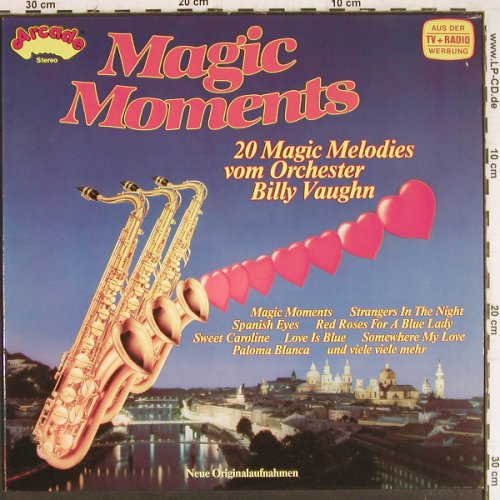 Vaughn,Billy: Magic Moments, Arcade(ADE G 86), D, 1980 - LP - Y7765 - 6,00 Euro