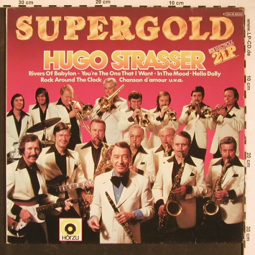 Strasser,Hugo & Tanz-Orch.: Supergold, Foc, HörZu(134-45 490/91), D,  - 2LP - Y789 - 7,50 Euro