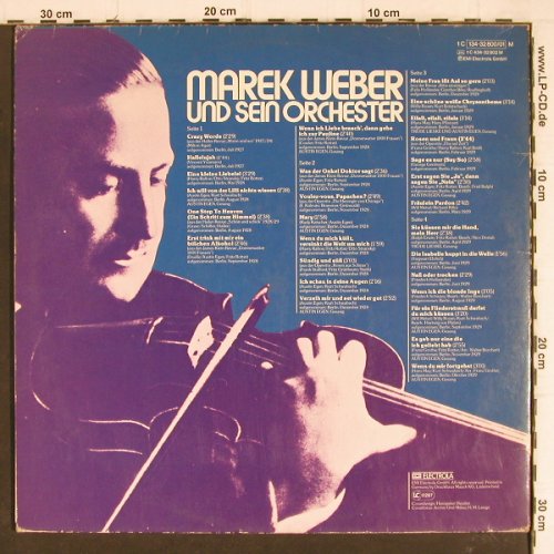 Weber,Marek u.sein Orch.: Die goldene Aera deut.Tanzmusik,Foc, Electrola(134-32 800/01 M), D,m-/vg+,  - 2LP - Y8096 - 7,50 Euro