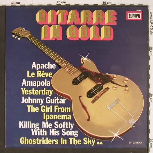 Griffin,Marc  and T.Romantic Guitar: Gitarre in Gold, Europa(111 749.1), D, 1980 - LP - Y8198 - 5,00 Euro