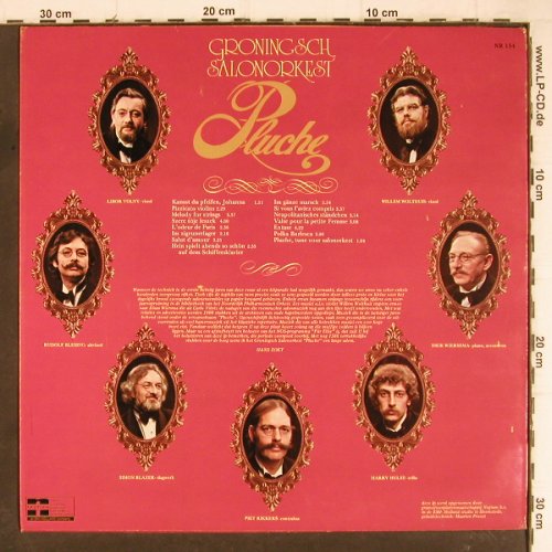 Pluche: Groningsch Salonorkest, negram(NR 154), NL, 1977 - LP - Y8436 - 6,00 Euro