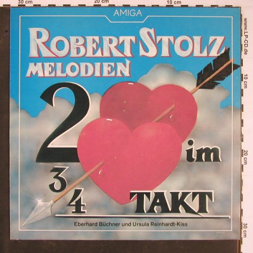 Stolz,Robert: 2 Herzen im 3/4 Takt, Kiss,Büchner, Amiga(8 45 182), DDR, 1981 - LP - Y852 - 7,50 Euro