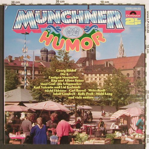 V.A.Münchener Humor:&nbsp;3 Lustigen Moosbacher..Otto Ebner&., Polydor (2664 203), D, Foc Typ:&nbsp;2LP Best.-Nr.:&nbsp;Y9562 Preis:&nbsp; 6,00 Euro