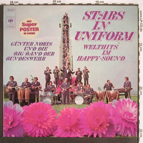 Noris,Günther & Big Band der BW:&nbsp;Stars In Uniform,+ Poster, CBS (S 65 005), D, 1972 Typ:&nbsp;LP Best.-Nr.:&nbsp;Y9906 Preis:&nbsp; 7,50 Euro