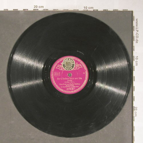 Paul,Rita  und d.Cornel-Trio: Spiel mir eine Melodie, Polydor(48745), D,vg+, 1952 - 25cm - N220 - 5,00 Euro