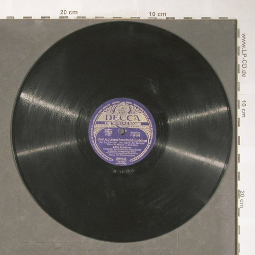 Schollwer,Edith: Das Lied vom schwachen Stündchen, Decca(F 43 084), D,vg+,  - 25cm - N234 - 4,00 Euro
