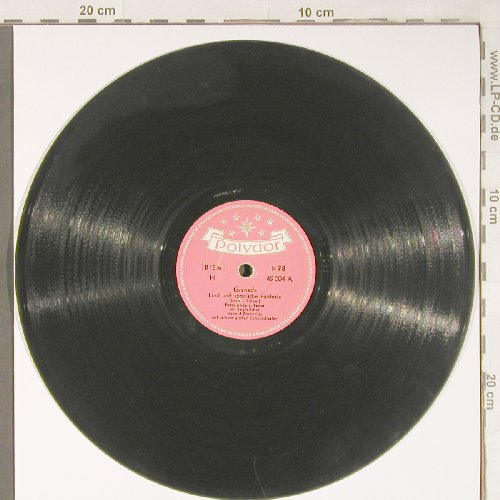 Anders,Peter: Granada/Mama mia,du vergißt mich ni, Polydor(49 004), D, 1953 - 25cm - N2 - 5,00 Euro