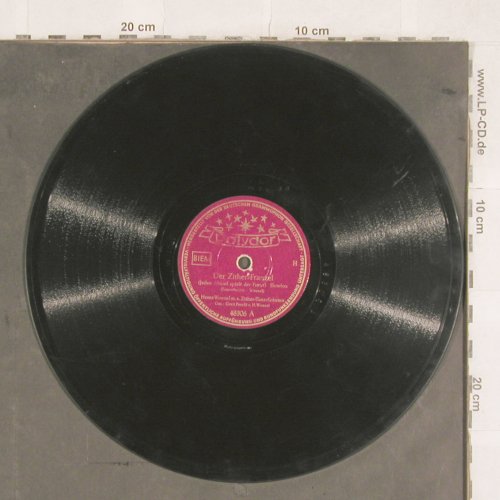 Woezel,Heinz m.s.Zither Tanz Solist: Der Zither Franzel, Polydor(48 306), D, 1950 - 25cm - N337 - 4,00 Euro