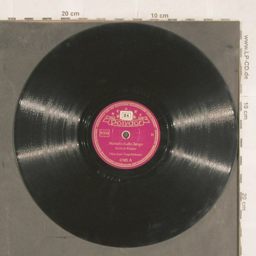 Joost,Oskar  Tango Orchester: Meisterschafts Tango / Tunier Tango, Polydor(47385), D, 1939 - 25cm - N343 - 6,00 Euro