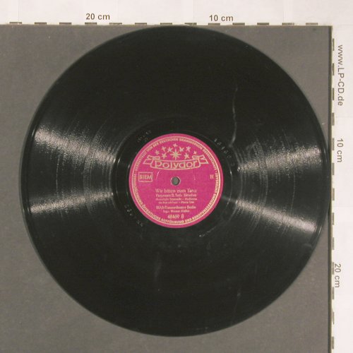 RIAS Tanzorchester Berlin-W.Müller: Wir bitten zum Tanz, Polydor(48 459), D, 1951 - 25cm - N393 - 5,00 Euro