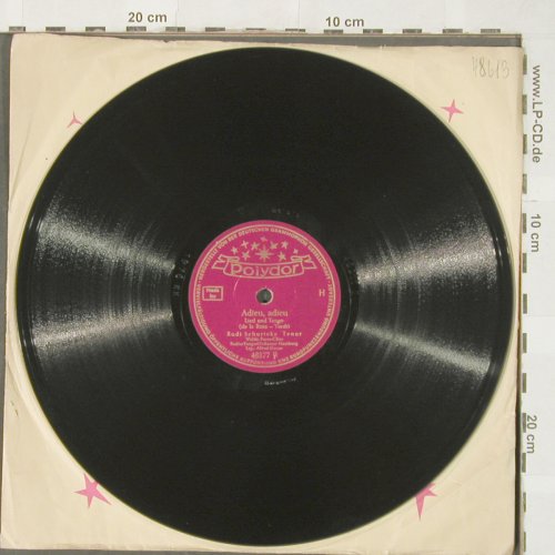 Schuricke,Rudi - Alfred Hause: Lago Maggiore/Adieu,adieu, Polydor(48377), D, 1950 - 25cm - N90 - 7,50 Euro