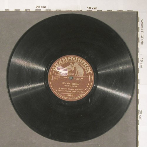 Ramescu,N. - Künstler Orchester: Die alte Spieluhr/Lauten-Ständchen, Grammophon(858), D, 1932 - 25cm - N149 - 6,00 Euro