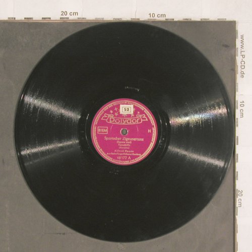 Hause,Alfred: Spanischer Zigeuner/Toselli Seren., Polydor(48 177), D, 1943 - 25cm - N327 - 5,00 Euro